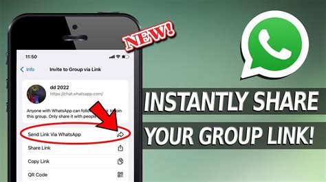 how to share group link in whatsapp